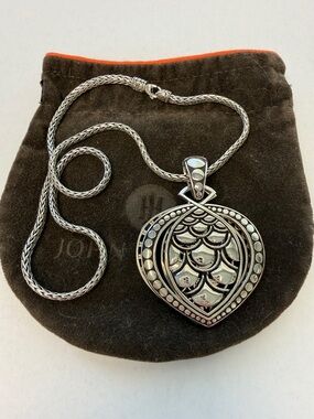 John Hardy Naga Legends Dragon Double Pendant and Chain